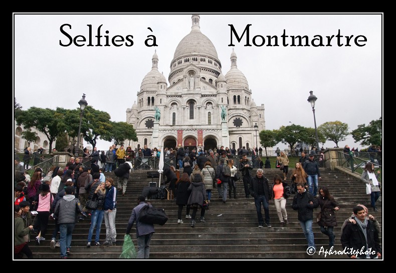 Selfies à Montmartre 2015